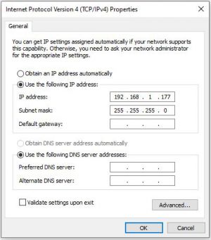 Assign an IP address to your PC